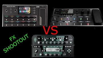 Headrush vs Helix vs Kemper FX