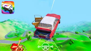 Crash Delivery! Destruction & smashing flying car! Brutal Crashes Drive Car Crashes Compilation screenshot 5