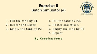 PLC Programming #8 (Batch Simulator4)