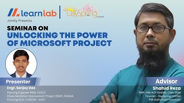 Seminar on UNLOCKING THE POWER OF MICROSOFT PROJECT by AIM LEARN LAB & Day Spring Limited