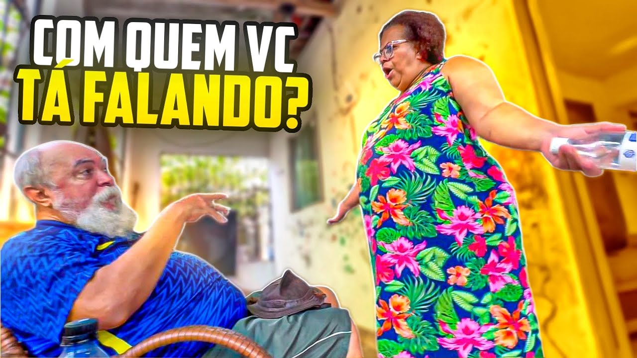 DONA ZAZA PEGOU O VOVÔ FALANDO COM PRISCILA 😱 | LUIZ DO SOM