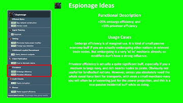 EU4 Academy with The Blobber - Basic - Espionage Ideas
