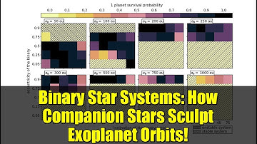 Binary Star Systems: How Companion Stars Sculpt Exoplanet Orbits!
