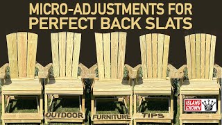 How to Perfectly Install Back Slats on an Outdoor Chair: Selection, Alignment & Spacing