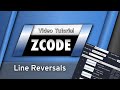 Zcode Line Reversals Easy Video Tutorial