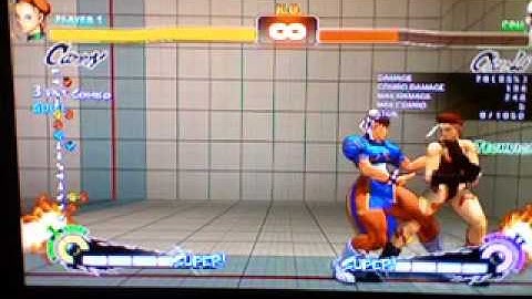 Super Street Fighter IV Cammy Plinking Combos.mov