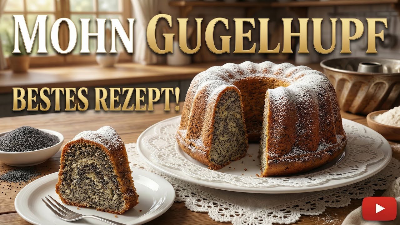 Mohngugelhupf ein altes Rezept aus dem Waldviertel