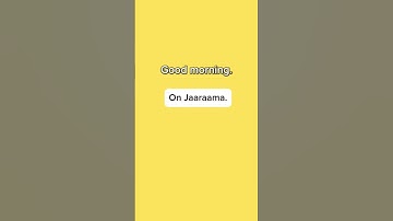 GOOD MORNING IN PULAAR - FULANI