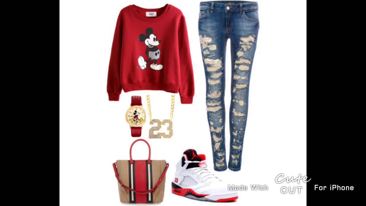 cute girl jordan outfits