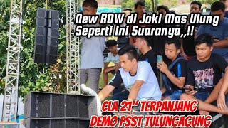 Demo New RDW rekor CLA 21" terpanjang PSTT Tulungagung