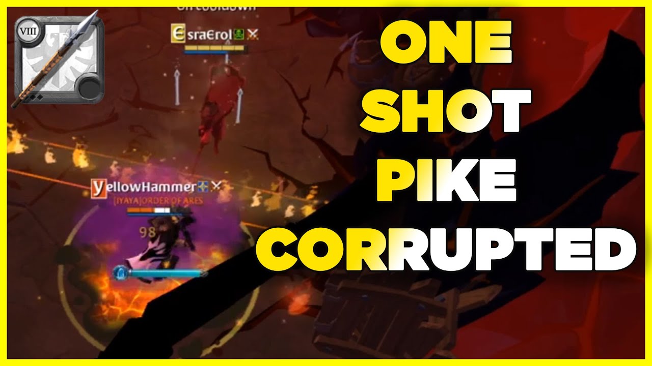 Albion Online |CORRUPTED DUNGEONS | Pike Pvp