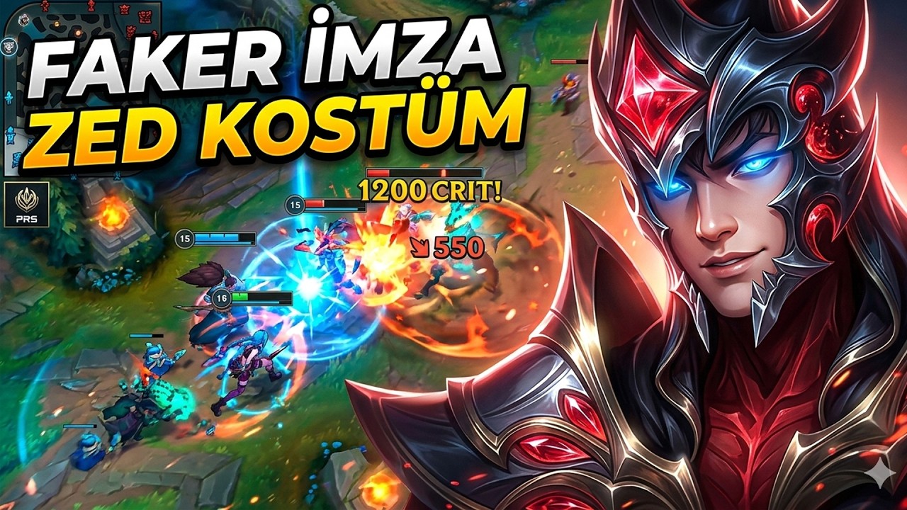 ÇİNLİ ZED BUILDI FULL COUNTER PICK REHBERİ Wild Rift Zed Mid