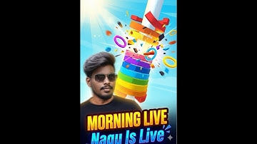 Fastest Stack Ball Break Ever 🤯 iPhone Gameplay | Morning Shorts Live #stackbounce