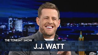 J.J. Watt on Fatherhood, Retiring from the NFL and Owning a Soccer Team (Extended) | Tonight Show