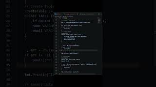 Learn Gorm in 30 sec #golang #gorm#backenddevelopment #sql
