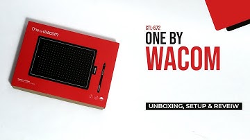 Wacom one by CTL 672 unboxing, setup, first impression & review (2021) in hindi