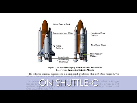 On Shuttle C The Lunar Mission Version