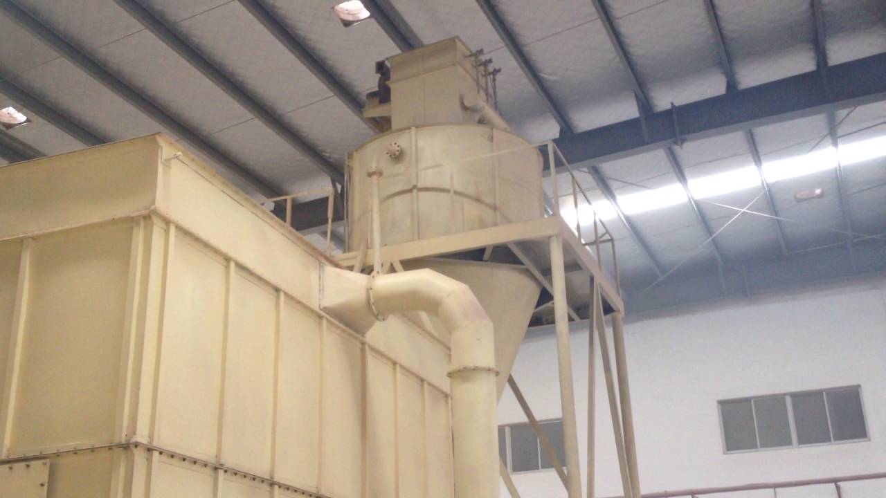 Calcium carbonate powder Surface Coating Machine 改性机视频 YouTube