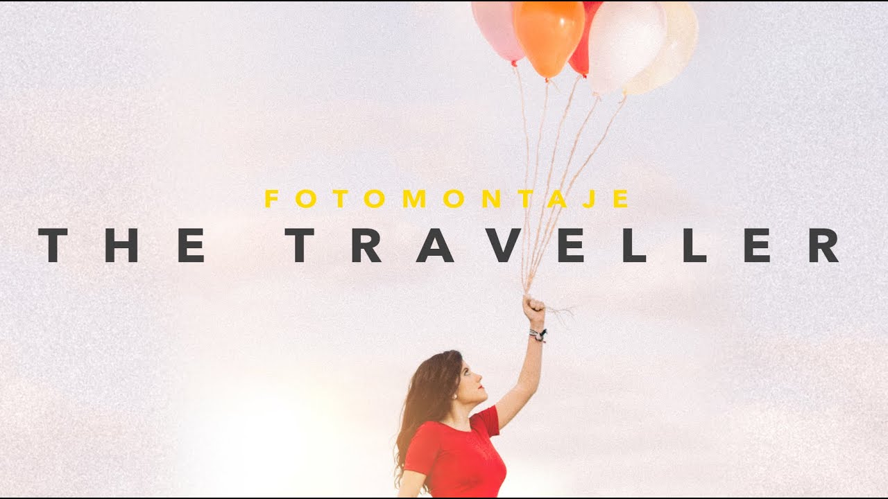 The Traveller | Fotomontaje: volando con globos