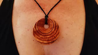 Woodturning | Off-Center Pendant