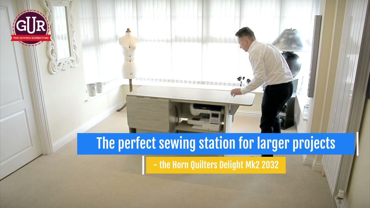 The perfect sewing station for larger projects! 