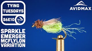 Sparkle Emerger McFlylon Variation | Fly Tying