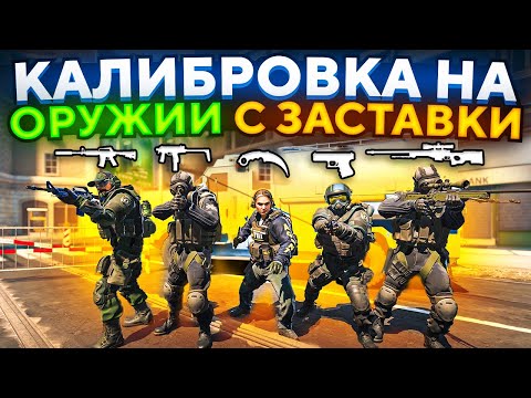 Видео: ПРОШЛИ КАЛИБРОВКУ НА ОРУЖИИ С ЗАСТАВКИ В CS2!