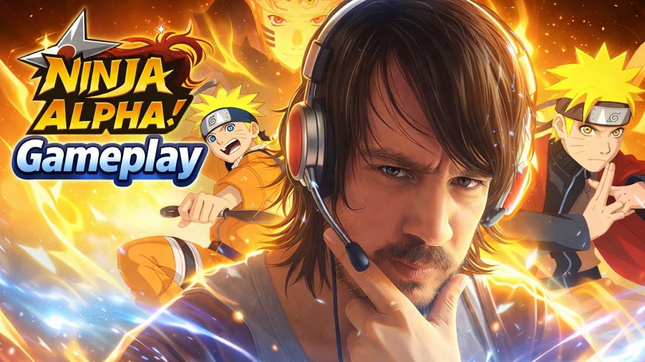 Ninja Alpha 🌌Gameplay (Lanzamiento Oficial) - Android IOS Naruto RPG!🌌