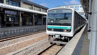 550M 常磐線E501系K702編成 水戸行き 車窓 湯本→植田