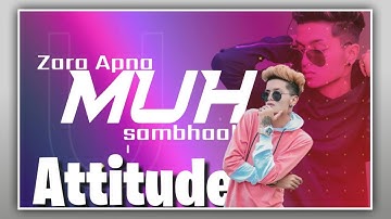 Kinemaster new attitude status #6 | Kinemaster video editing WhatsApp status 2020 | Status editing