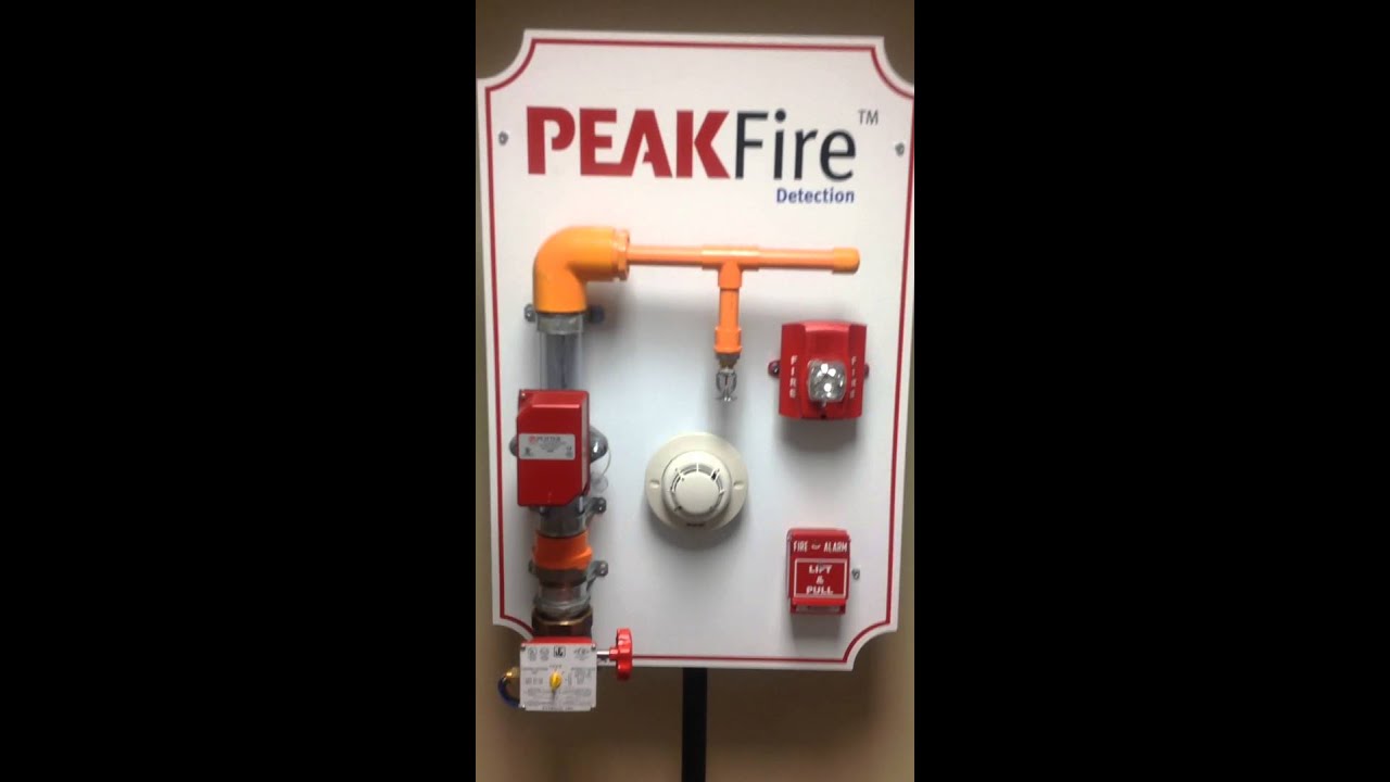 Peak Alarm basic fire sprinkler alarm monitoring YouTube