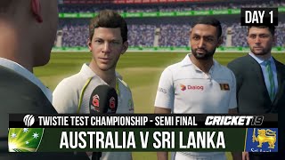 Test Champ Semi Final - Australia v Sri Lanka - Day 1 - Cricket 19