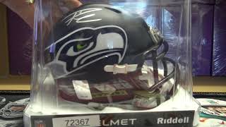 2020 Leaf Mini Helmet Football 10 Box Case Break # 1