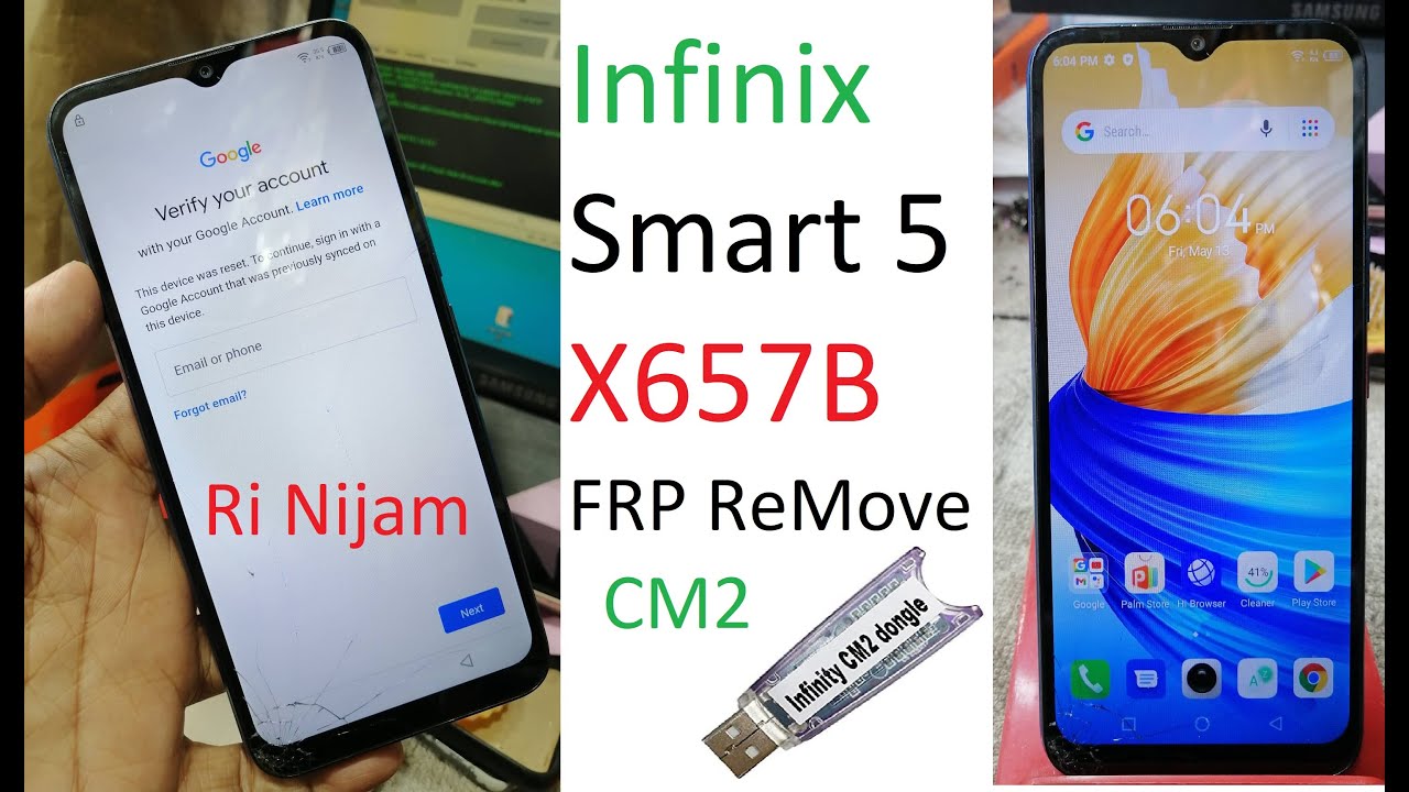 Infinix Smart 5 X657B FRP By Cm2 - Ri Nijam