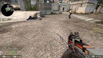 CSGO: Round 12 Spawn Glitch on Cache