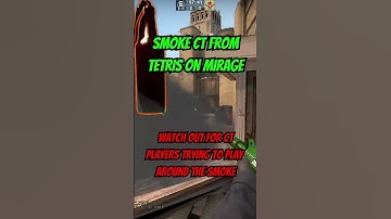 How to smoke CT from TETRIS on Mirage | CS:GO