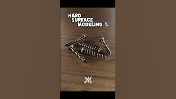 Hard Surface Modeling Part 1. 3DS Max + Corona #3dartist #3dmodeling