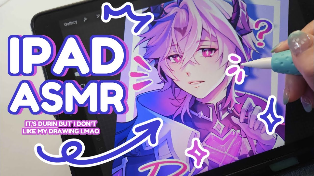 IPAD ASMR #70 | IT'S DURIN?💜