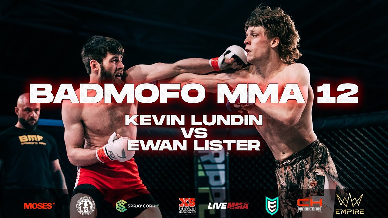 BMF 12 | Kevin Lundin vs Ewan Lister | Amateur MMA