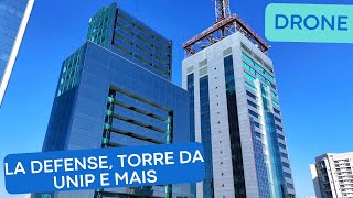 Drone Na Av. 23 De Maio La Defense, Torre Da Unip, Centro Cultural E Muito Mais - São Paulo