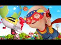 Natkhat bobo bana super hero  super hero song  do chuhe the  hindi rhymes for children jugnukids