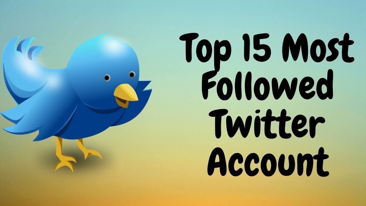 Top 15 Most Followed Twitter Accounts 2009-2020 twitter followers - YouTube