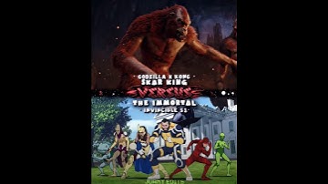 Skar King vs. The Immortal | #shorts #godzilla #vs #invincible #fyp