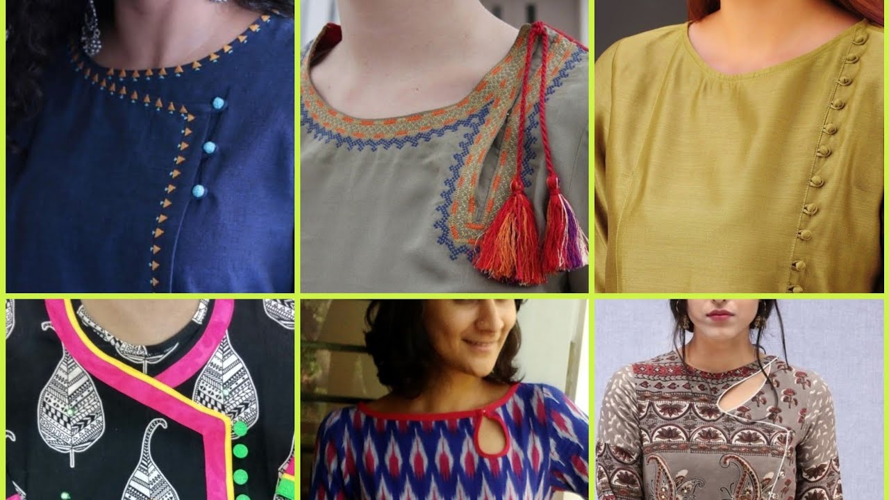 Best Kurti Neck Designs 2021 For Girls & Women | Neckline | Pattern –  Maaesa Clothing