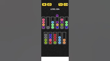 Ball sort puzzle level 834 #ballsortpuzzle