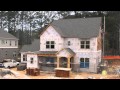 Construction timelapse single family home built in 5 months