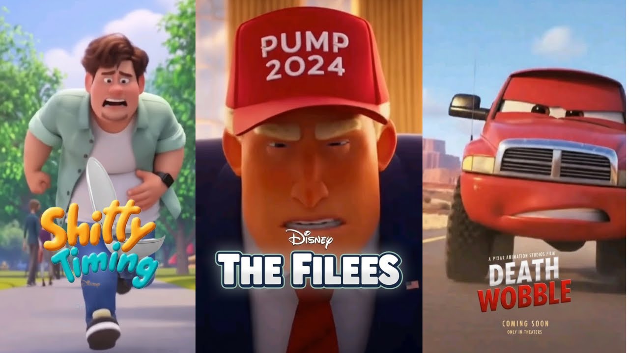 Проклятые трейлеры Disney от Sora 2