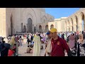  casablanca morocco hassan ii mosque  walking around the 2nd largest mosque in africa 4kr