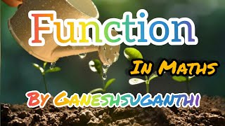 Information Functions in real life situations. Informal definition of function in Tamil . calculus lecture 1 Update