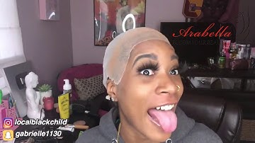 Attempting to Install a Wig for the FIRST Time! (ft. Arabella Hair)